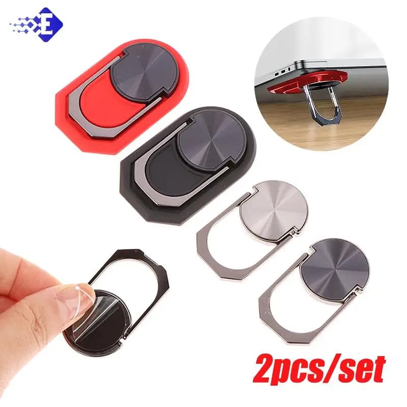 2 pezzi Mini supporto universale per Laptop supporto pieghevole per piedini da tavolo per Ipad MacBook PC tastiera per Computer Pad di raffreddamento supporti invisibili