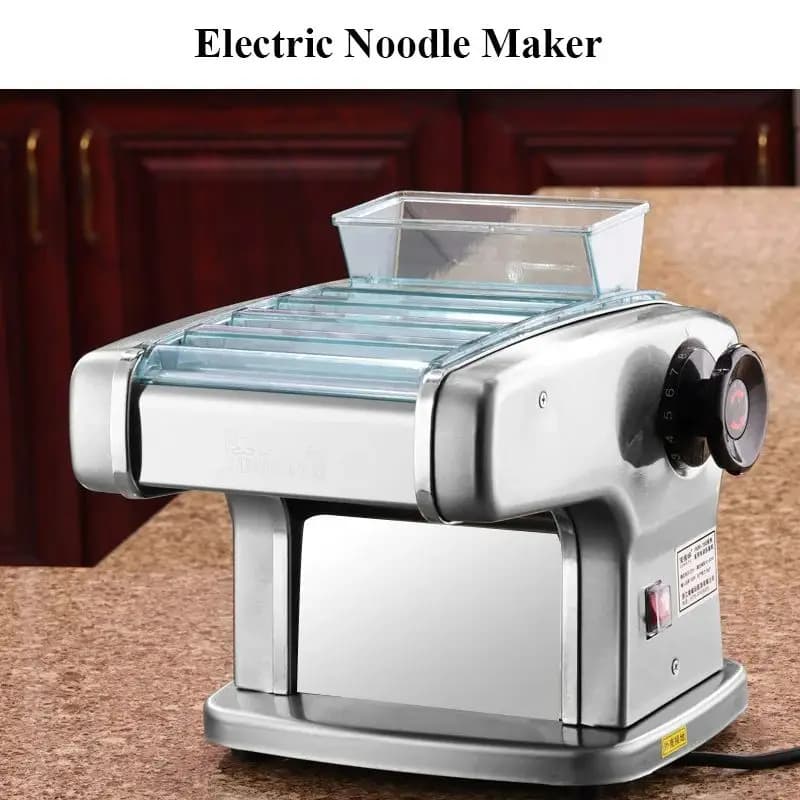 Macchina Elettrica per Fare la Pasta 220V 110V, Pressa per Impasto Piccola, per Uso Commerciale o Domestico