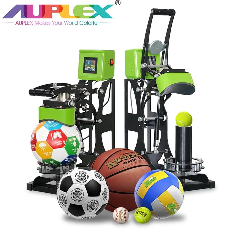 PYD Life Professional Ball Heat Transfer Press for Soccer Basketball Volleyball Logo Printing Equipment