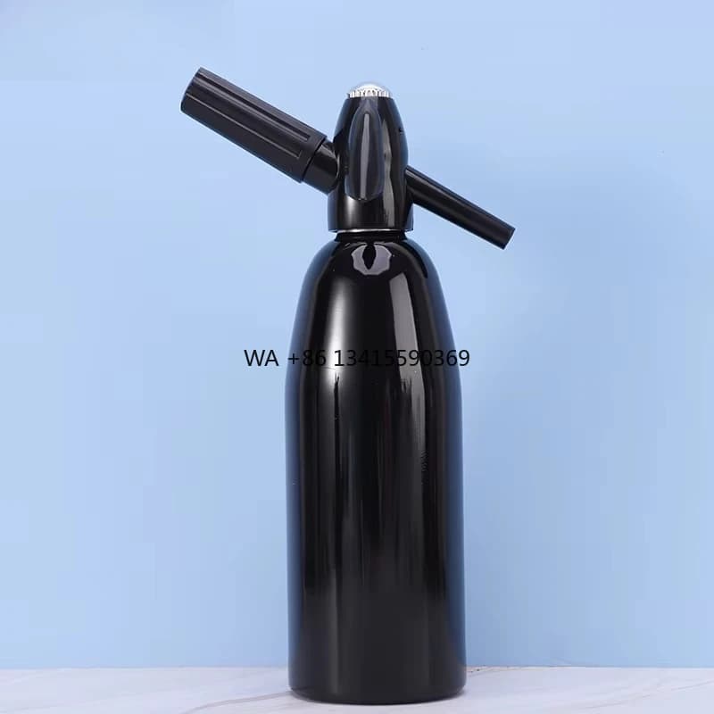 DEWEISI Alluminio Soda Maker Bottiglia Acqua Spray Dispenser 1000 ml Accessori Bar Soda Sifone Succo Soda Drink Maker