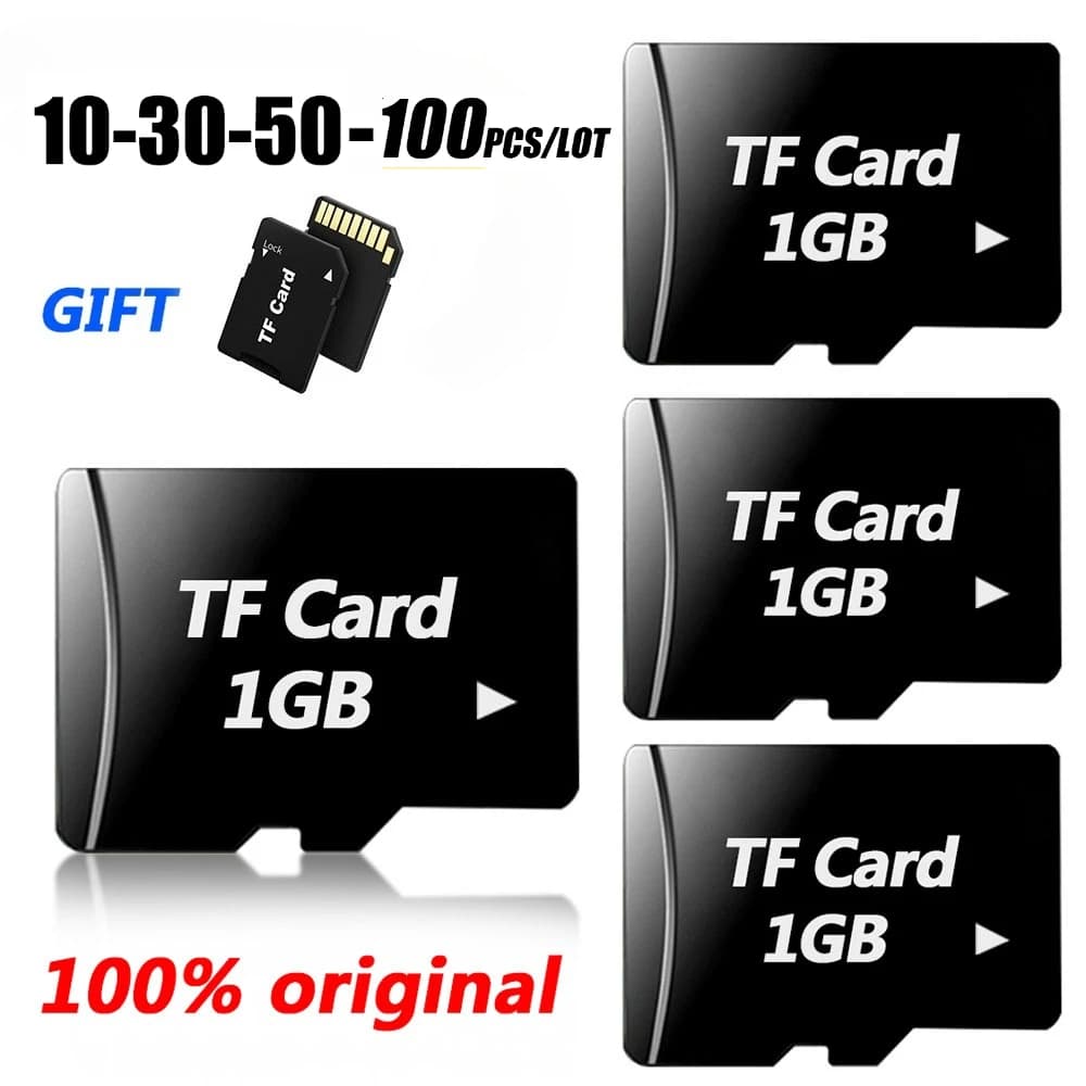 10/30/50/100 PCS TF Card Wholesal cartao de moria 32GB 8GB 4GB SD Card 8G 4GB 2GB Flash Micro Memory Card for Digital Devices