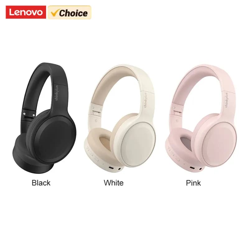 Lenovo TH30 Wireless Headphones Bluetooth 5.3 Earphones Foldable Gaming Headset Sport Headphone with Mic Music Earbuds Original