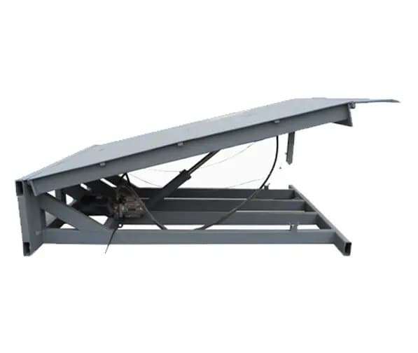 Contenitore per carrello elevatore telescopico da 10 tonnellate Piattaforma livellatrice idraulica Carico Scarico Ascensore automatico per rampa di carico