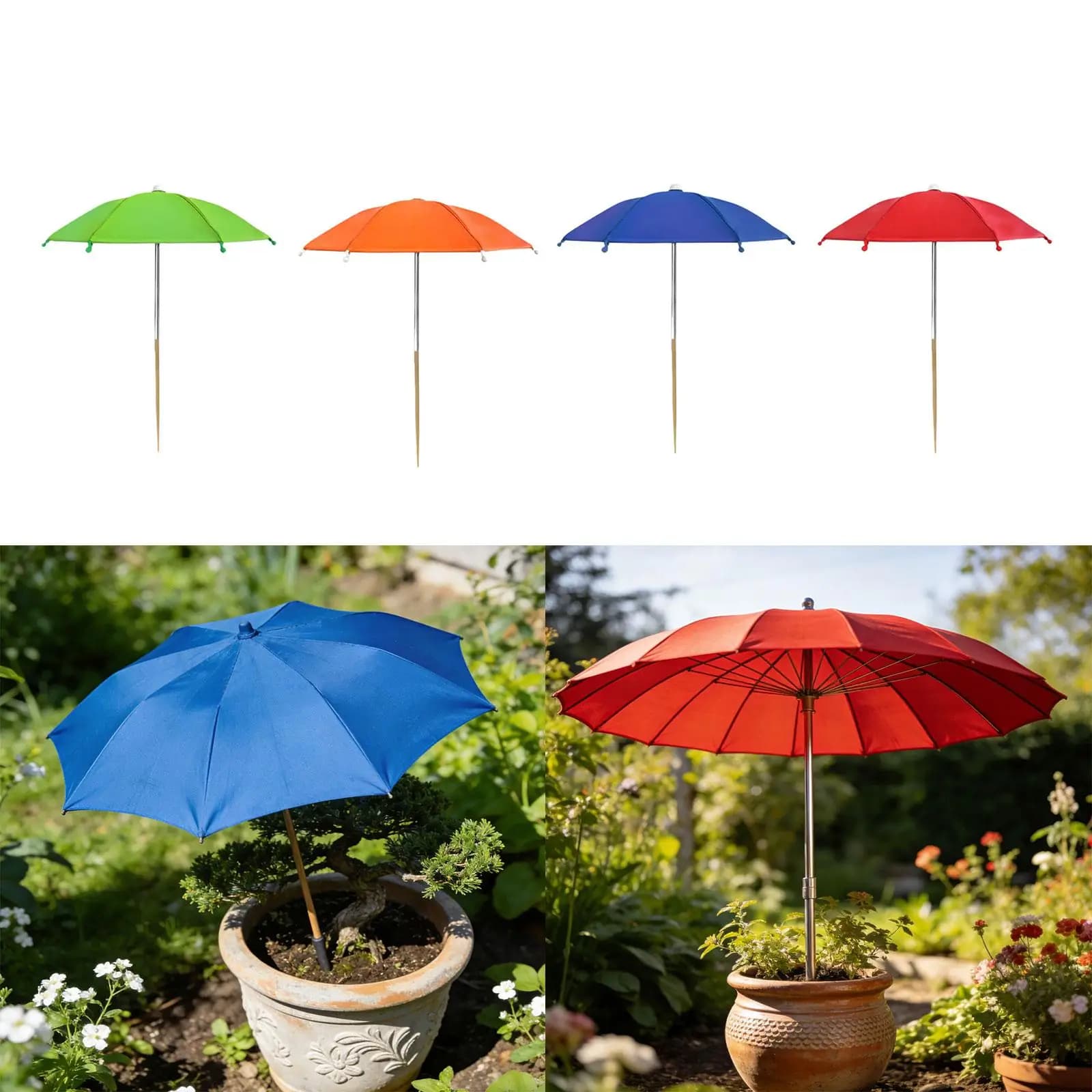 Sunshade Sunshade Resistant to Rainfalls for Plants in Vase, Flowers and Garden Vegetables
