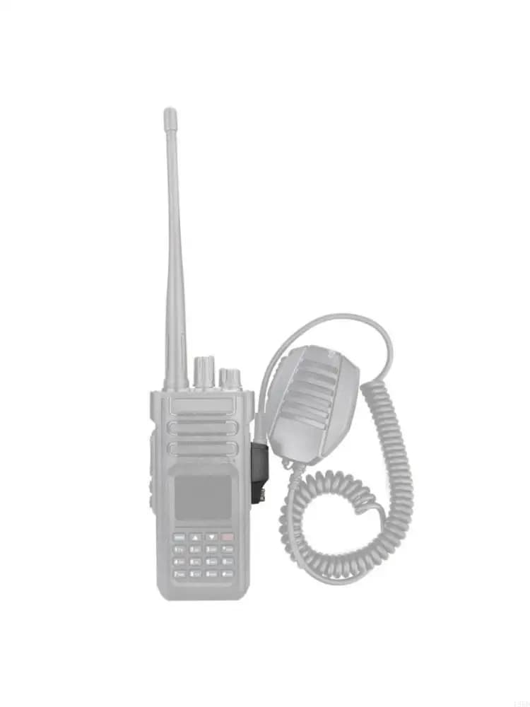 Convertitore connettore adattatore audio walkie-talkie per radio a 2 pin per GP328Plus Retevis RT29 RT48 RT82 Ailunce HD1