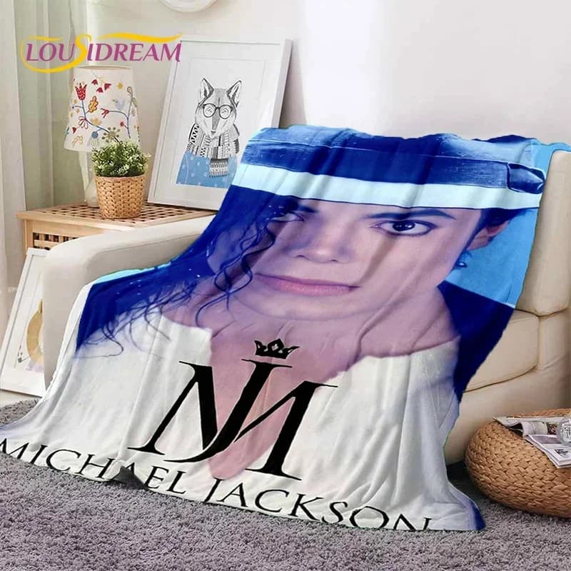 Coperte morbide MJ King of Pop Michael Jackson, coperte calde e confortevoli per picnic, letti, divani, casa, camera da letto, regali