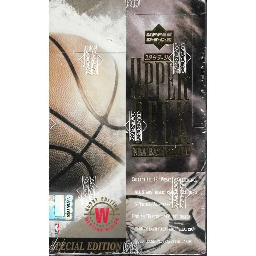 Upper Deck Special West Edition Basketball Box Sigillato in Fabbrica Confezione da 36 Pezzi