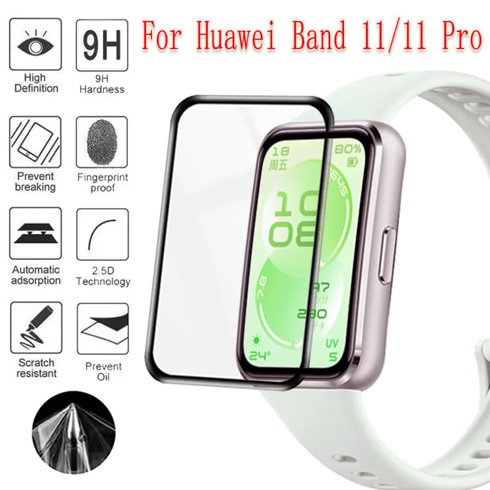 Pellicola protettiva per Huawei Band 11/11 Pro, pellicole protettive antigraffio e antiurto per Huawei Band 11 Pro