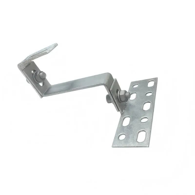 Roof Mount Roof Hooks Roof Hooks 3-Way Adjustable A2 Stainless Steel Solar Mounting Solar Panel Roof Holder Solar Mounting Set