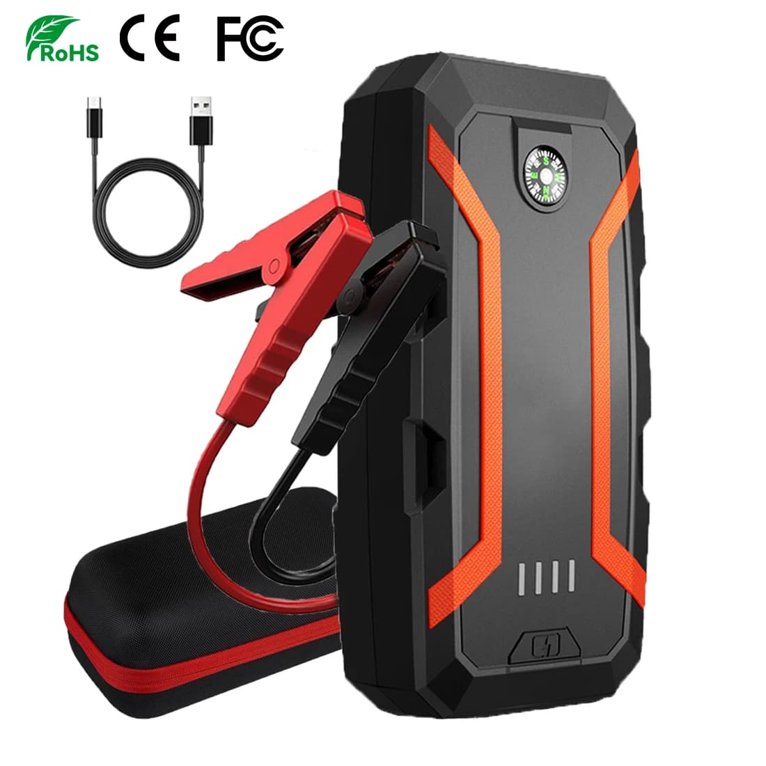 37000mwh Avviatore di emergenza portatile per auto di emergenza Avviatore di emergenza Booster Jump Box Power Bank