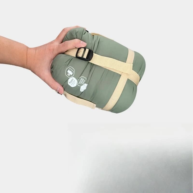 Mini compact sleeping bag - Ultralight summer sleeping bag for hiking, small folding bag design for outdoors