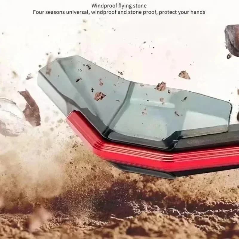 Protezione universale Maniglia per moto Protezioni per le mani Protezione antivento Barra per spazzole Decorazione Impugnatura per motocross Proteggi coperture Manubrio