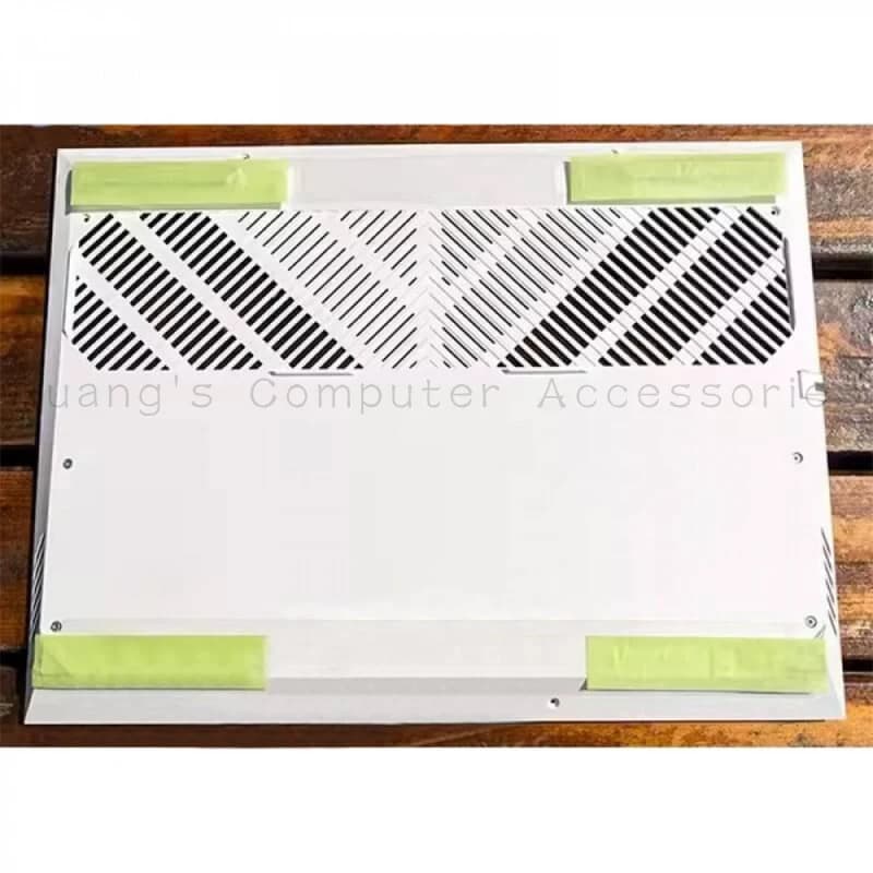 SS+0GX52T White New Bottom D Lower Base Cover For Dell G15 5530 Gaming Laptop Bottom Housing Shell Replacement Repair Part