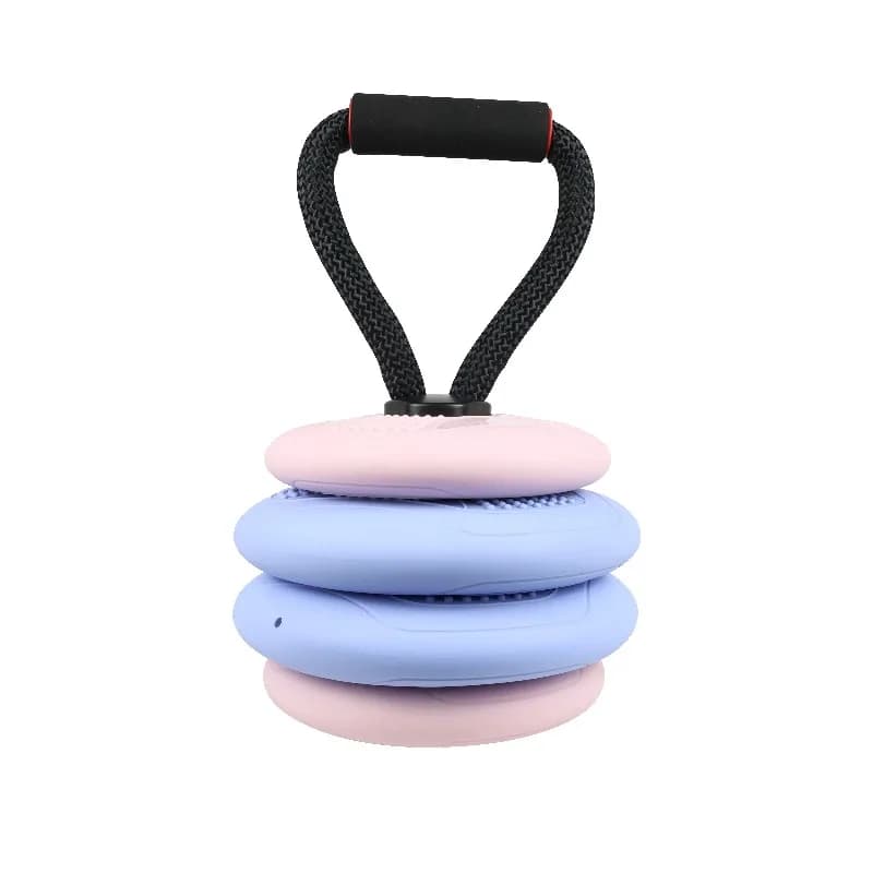 Portable Compact Anti Slip Safe Silicone Kettlebell For Men Women Home Gym Full Body Strength Training Weights