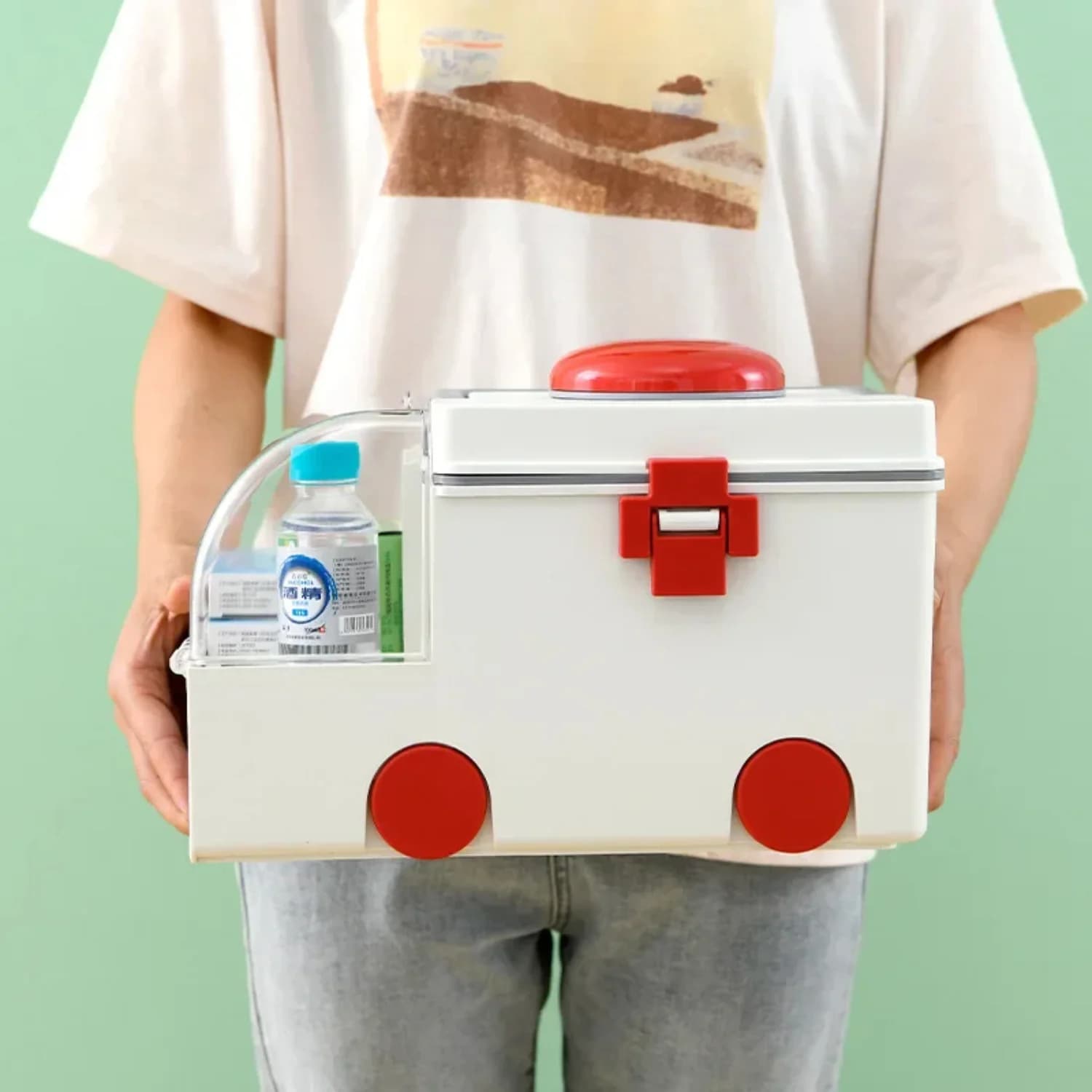 Kit medico domestico Piccolo kit di pronto soccorso Set completo di scatole per medicinali Scatola per kit medico di emergenza portatile