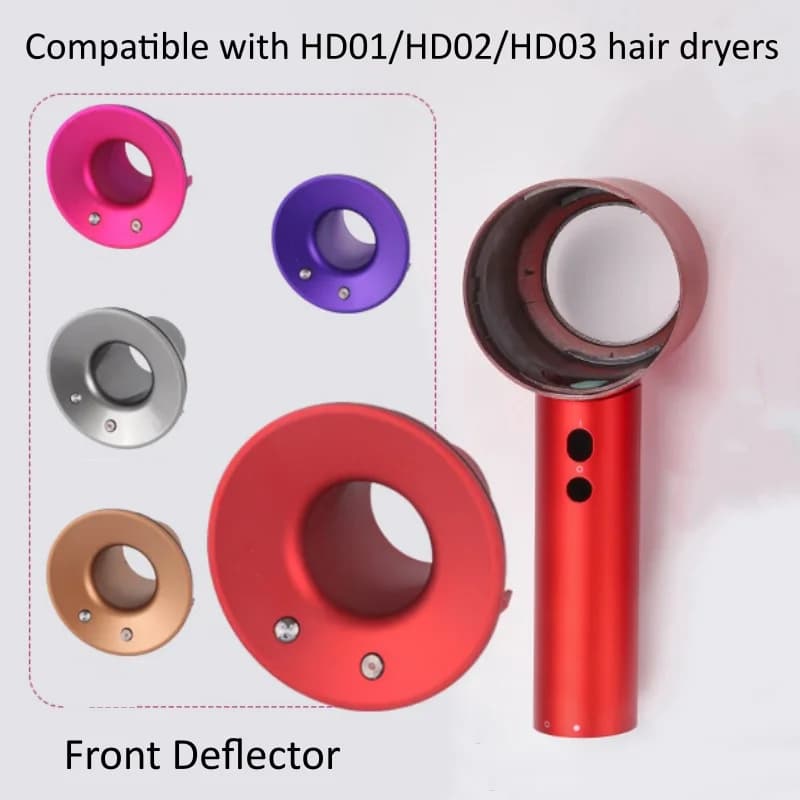 Front Cover Replacement Front Baffle Shell Board for Dyson Supersonic HD01 HD02 HD03 HD07 HD08 Hair Dryer Attachment