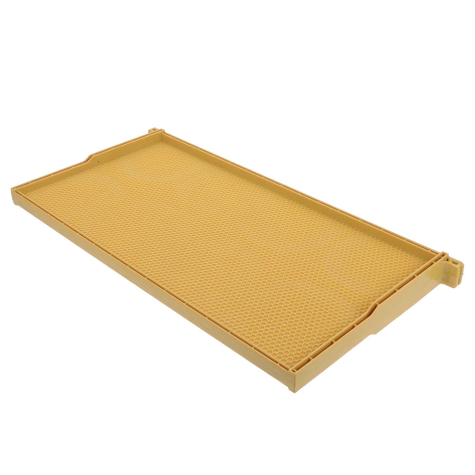 1 Pezzo Pettine in Plastica per Fondamenta, Design Esagonale per Costruzione Arnia, Foglio di Fondamenta per Apicoltura, Accessori per Arnia