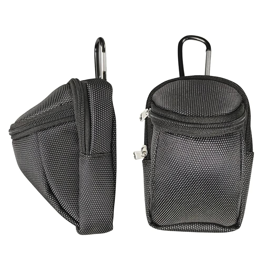 Mini borsa per palline da golf da parco con gancio in nylon può contenere palline da parco Mini marsupio portatile per palline da golf Accessori da golf per sport all'aria aperta