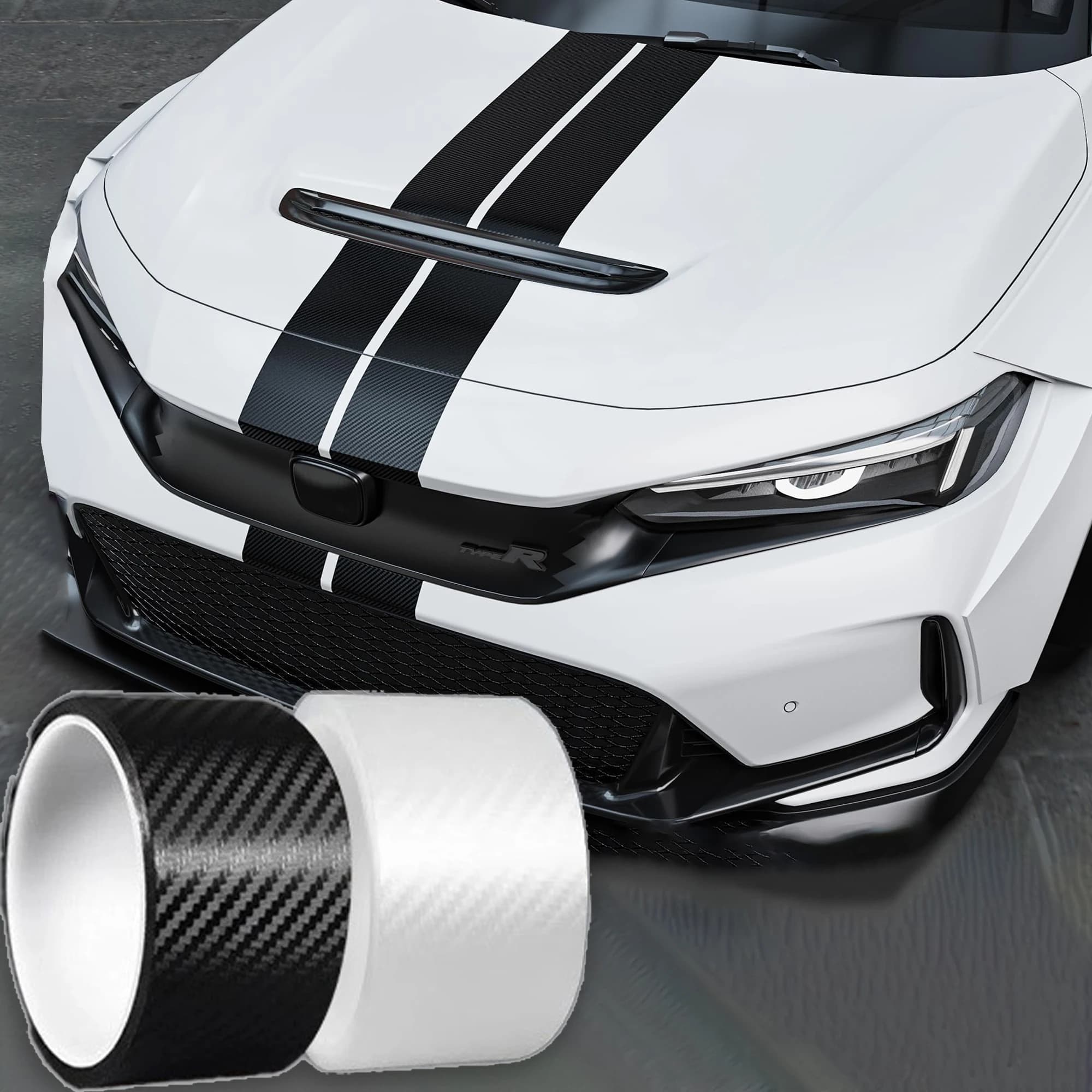 1-10m Nano Pellicola In Fibra di Carbonio Trasparente Carrozzeria Involucro Del Vinile Adesivo Nero 3D Auto Foil Copertura Decorazione Porta Specchio di Protezione