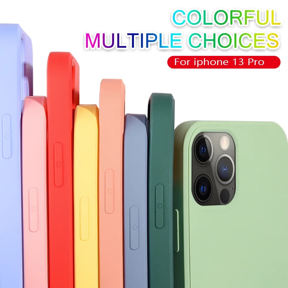 Custodia color caramella per iphone 11 12 13 14 pro max Custodia opaca per iphone 13 mini Custodia morbida in silicone TPU per iphone14 Plus 14 Pro Max
