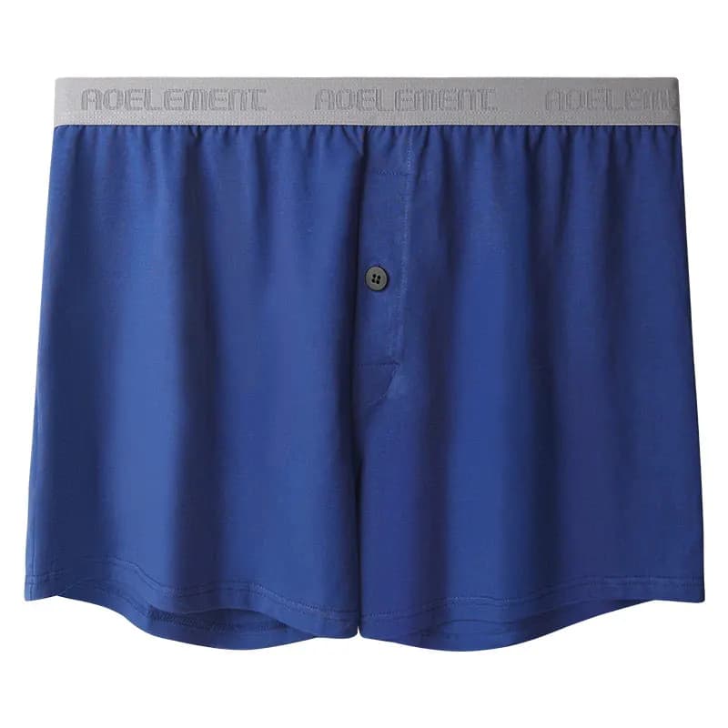 Men's underwear loose home shorts head summer boxers thin cotton arrow pants Large size four corner home pajama pants