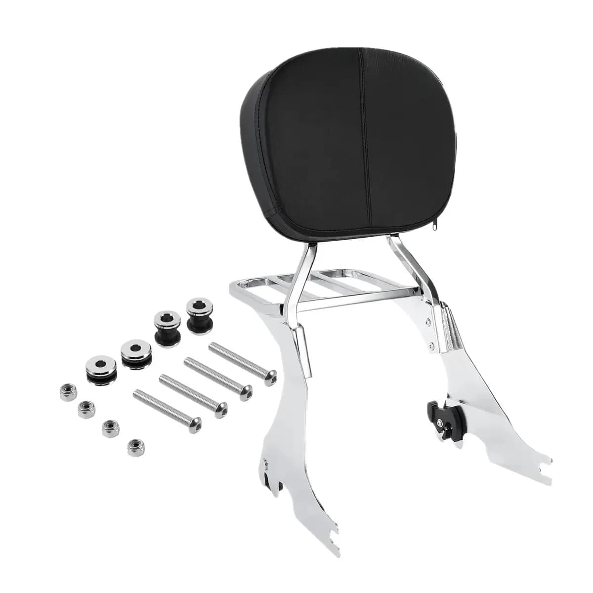 Kit di aggancio per bagagli con schienale basso Sissy Bar per moto per Harley Sportster 883 1200 2004-2023
