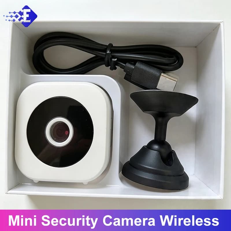 1080P WiFi Mini Camera IR Night Vision Motion Detection Remote Monitor Cam Support Magnetic Bracket ABS Security Camera