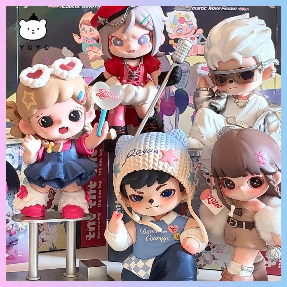 Nuova Autentica Scatola Misteriosa Tntspace Sonic Fission, Dora Baby Zoraa, Figura Anime Rayan Liita, Decorazione, Regalo, Giocattolo