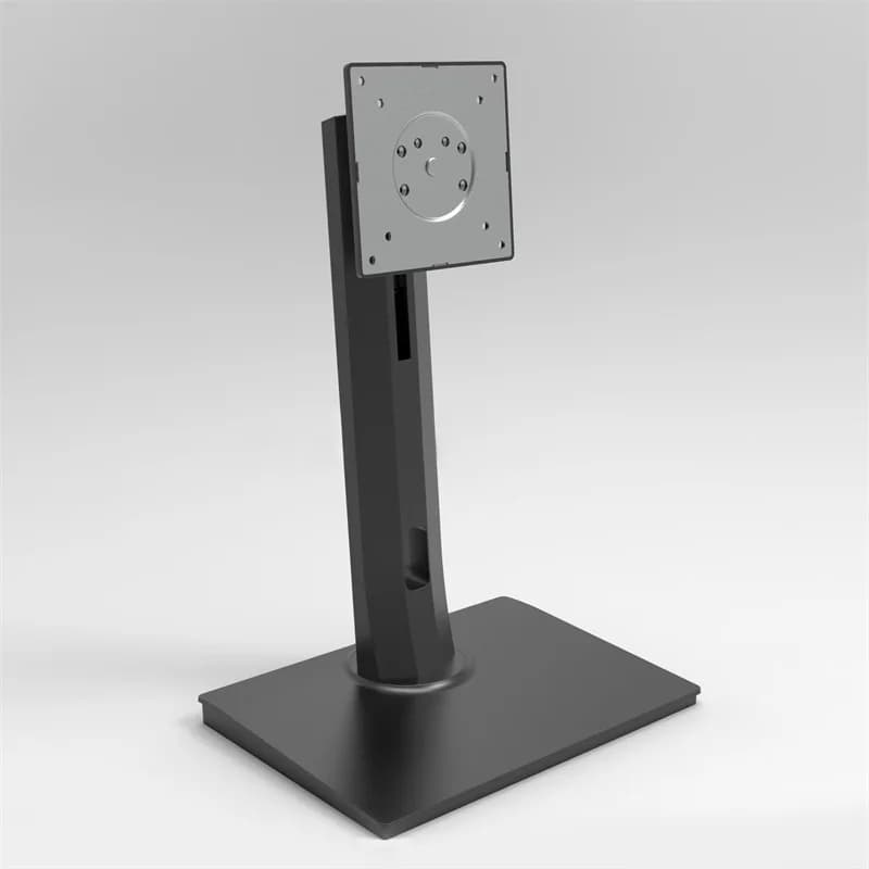 Support bracket for monitor 75mm/100*100mm LCD support for desktop PC Computer support with vertical hook for 12-27 inch Black