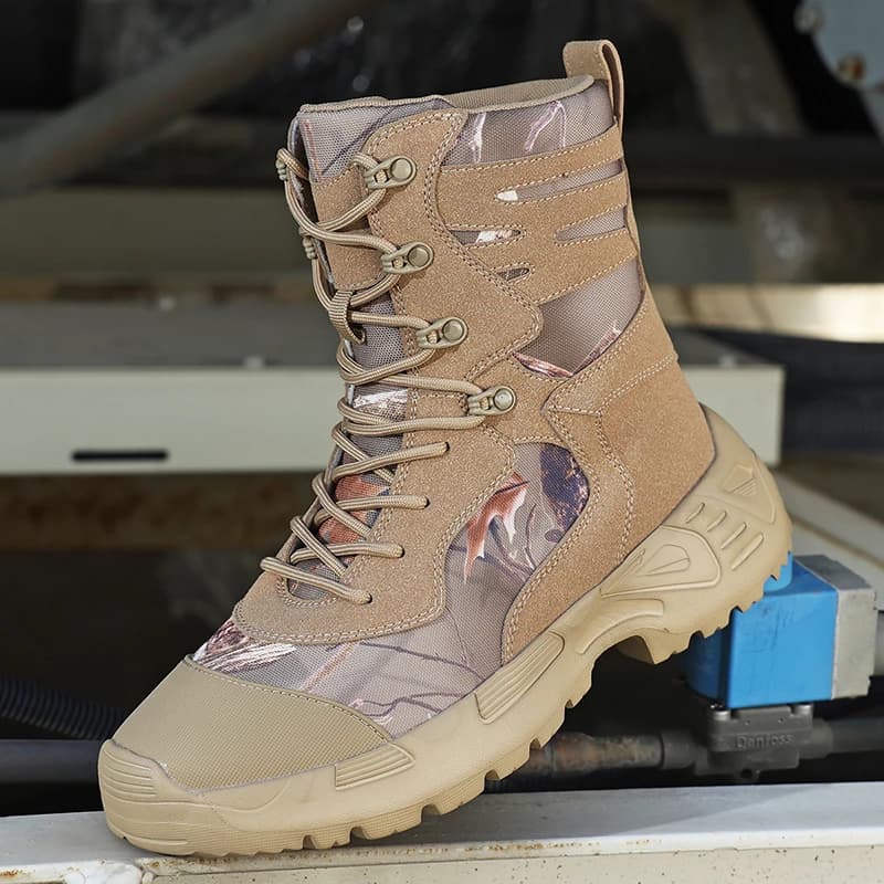 Classic Brand Comfortable High Top Mountain Climbing Shoe Top Quality Trekking Sneakers Big Size Spring/Autumn Hiking Boots