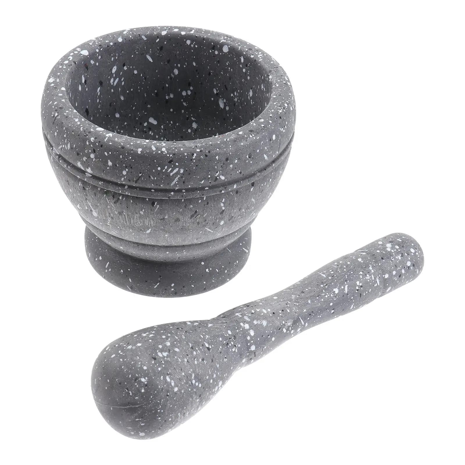 PP Plastic Kitchen Garlic Pugging Pot Mortar Pestle Set Packaged Box Garlic Pounder Spice Grinder Kitchen Tools