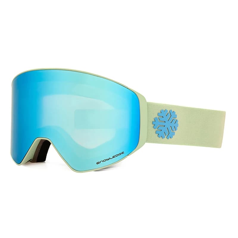 Julong Sport Custom Wholesale Magnetic Snow Goggles Anti Fog Adult Ski Goggles