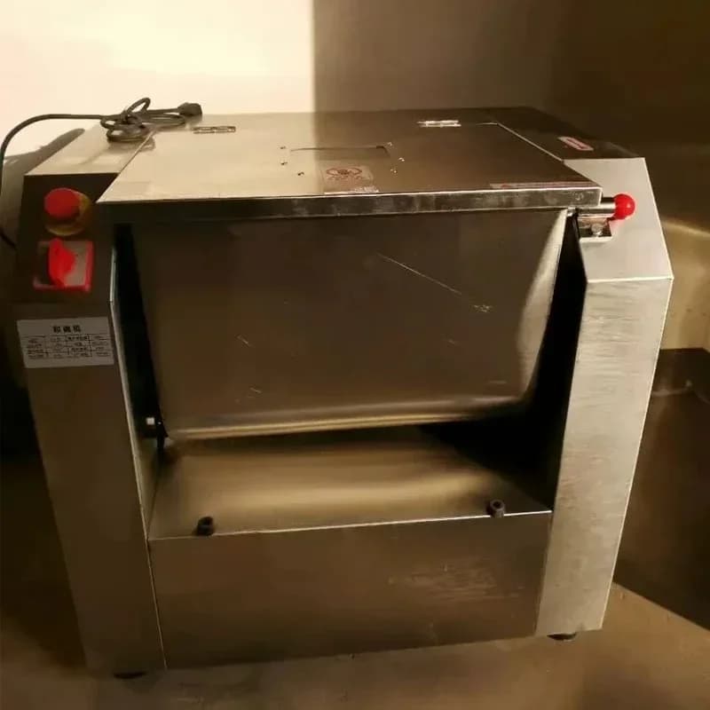 2026-Mastatrice elettrica per pasta, agitatore per pasta, frullatore automatico commerciale da 15 kg, per preparare farina di pane, impastatrice via mare