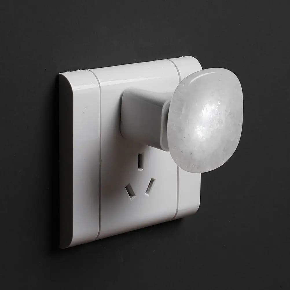 Lampada Notturna Creativa in Cristallo, Decorazione da Scrivania dalla Forma Unica, Luce Romantica per Camera da Letto, Regalo Festivo, Illuminazione Atmosferica Luminosa
