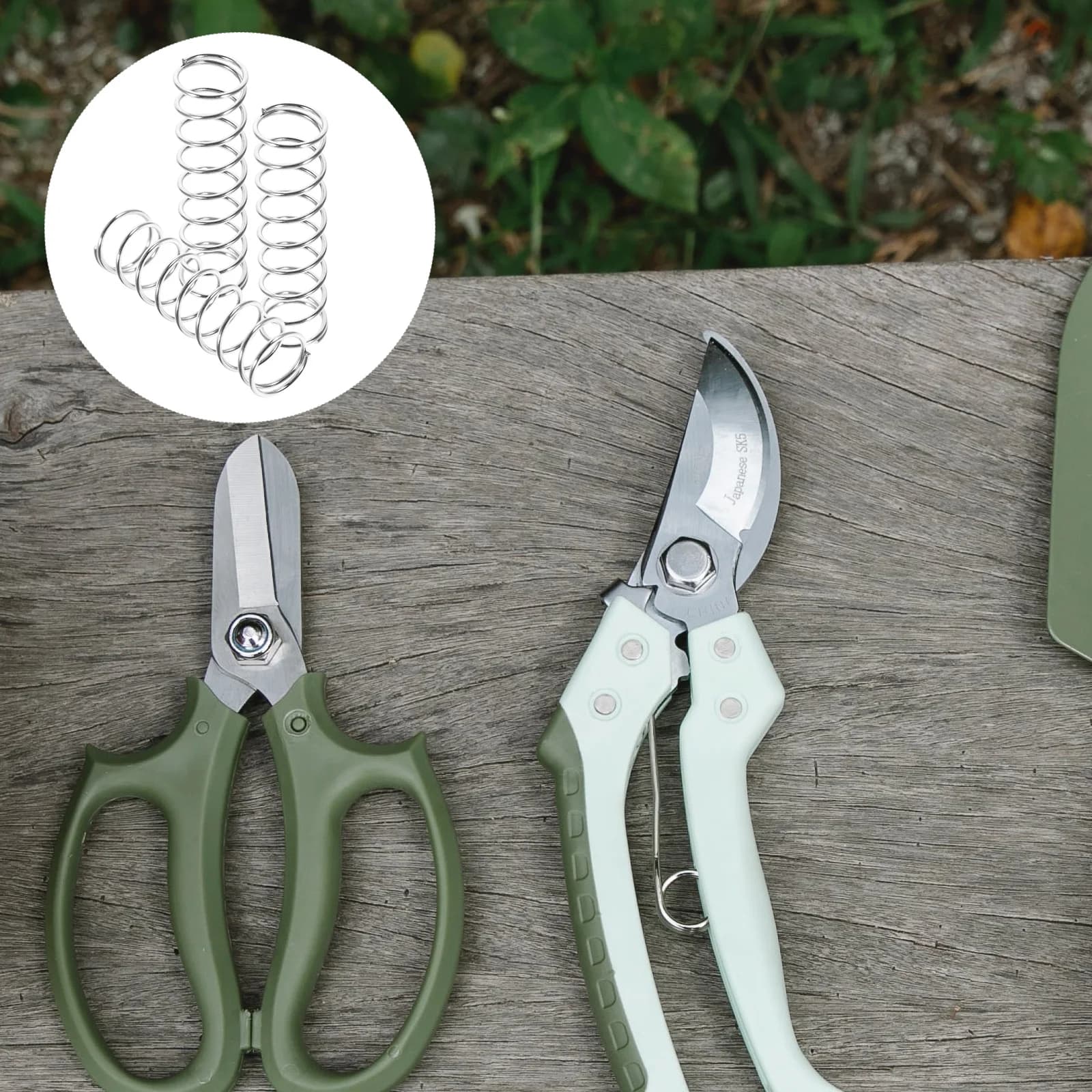3 parts gardening shears spring spare spring for wear-resistant pruning for trimmer accessories