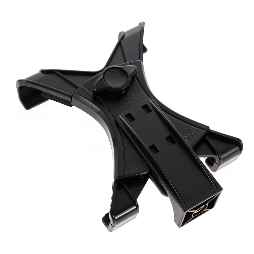 Supporto per tablet Adattatore per montaggio su treppiede per tablet Staffa per tablet Morsetto per montaggio su treppiede per iPad 2/3/4/Air/Air 2/Mini per Galaxy Tab 7