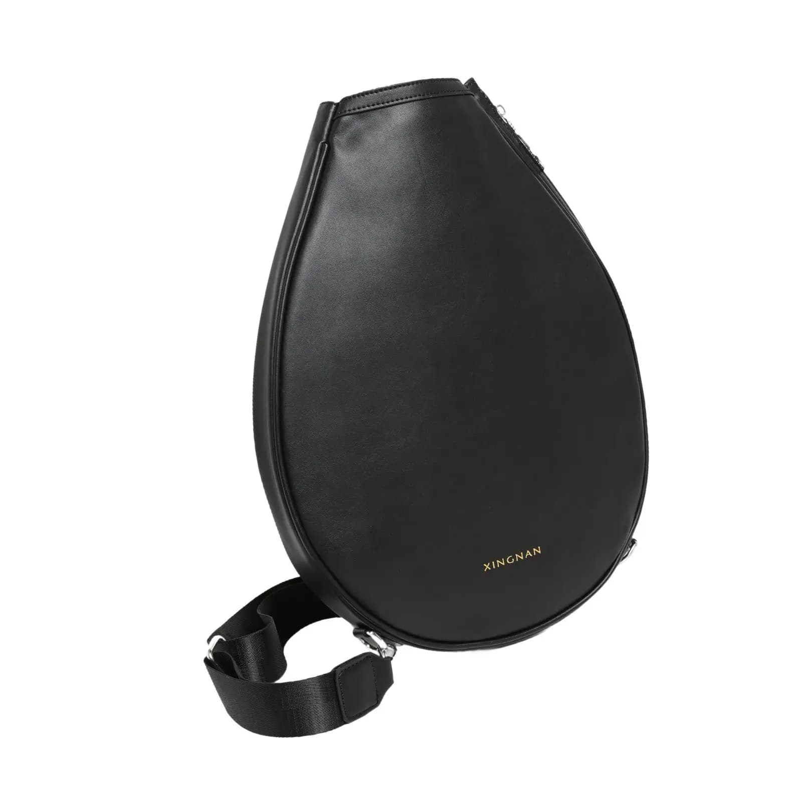 Borsa per Racchette da Tennis in Pelle PU, Spaziosa Borsa a Tracolla per Attrezzatura da Pickleball, Badminton e Squash
