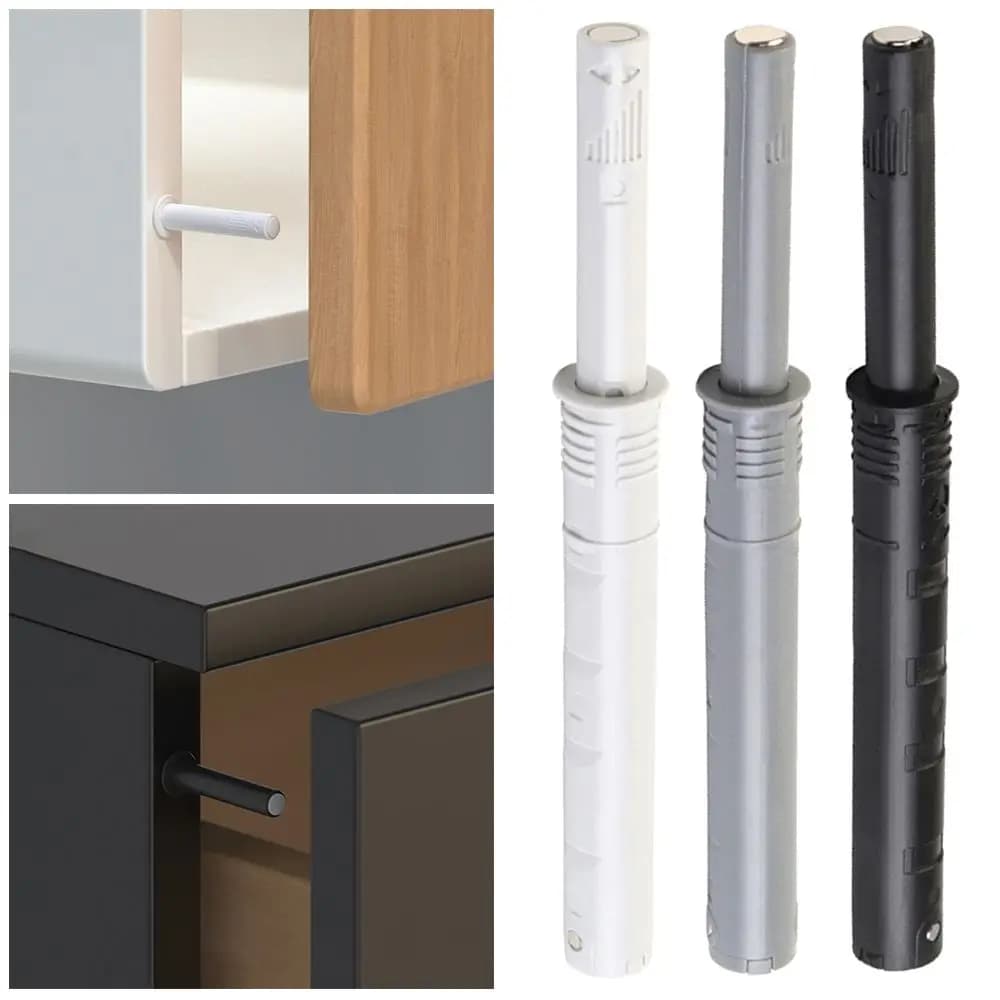 5 pz Hardware Open Touch Morbido Silenzioso Più Chiudiporta Buffer Porta Buttafuori Cabinet Capture Porta Dell'armadio Porta di Aspirazione Fermaporta