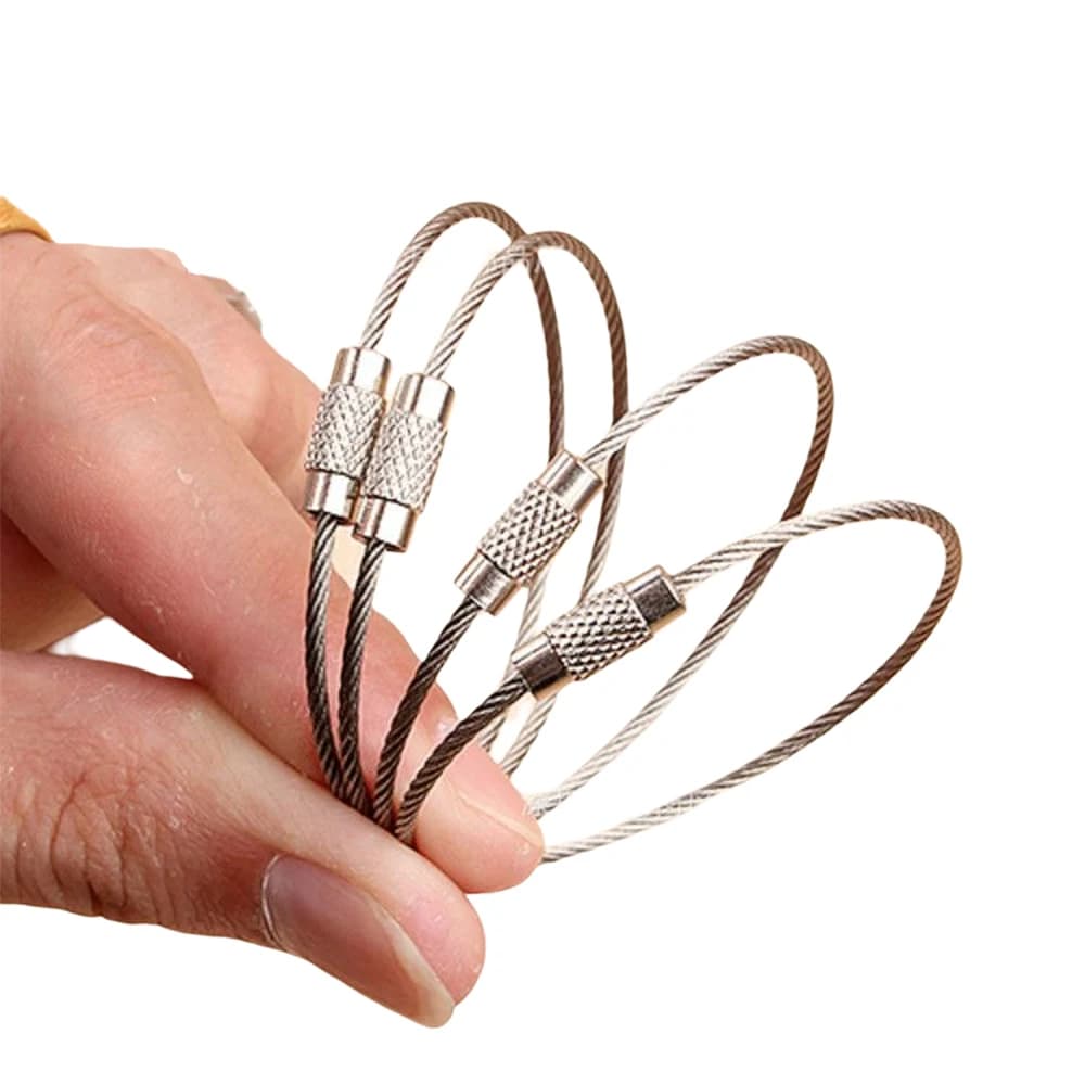 1 Pezzo Anelli Porta Filo per Ricamo, Organizzatore per Punto Croce, Accessori Fai da Te per Cucito, Porta Filo in Metallo, Forniture per Conservazione