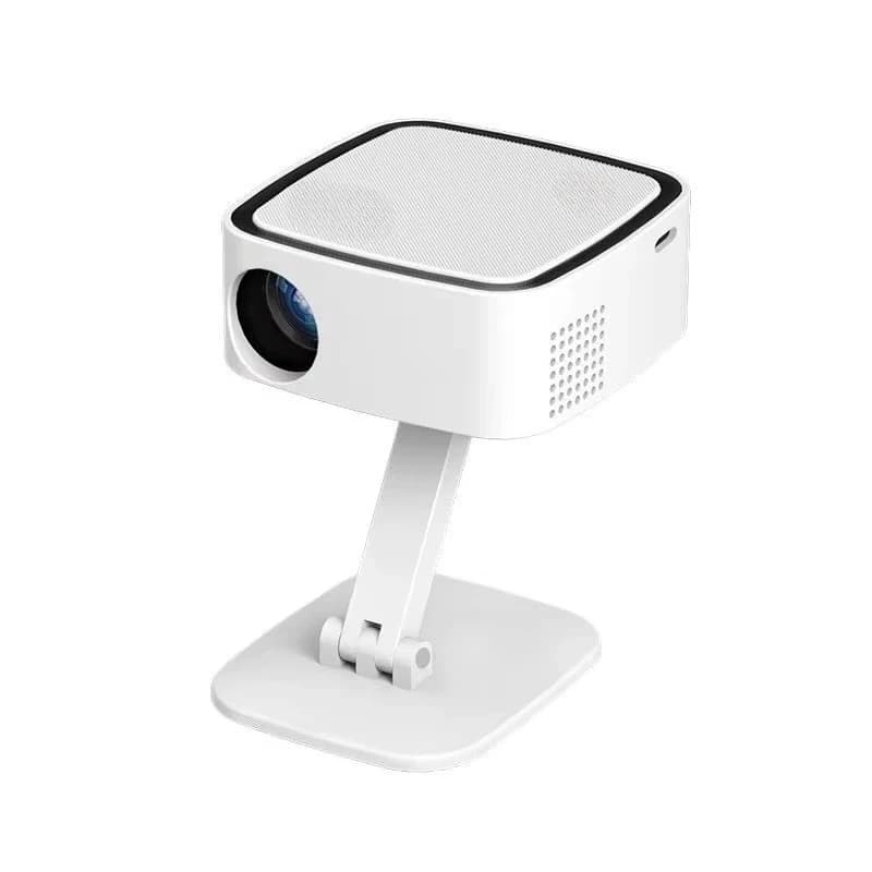 Home Bedroom Portable Projector, HD 1080P, Wireless Phone Screen Casting for Wall Projection