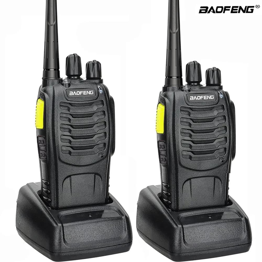 Baofeng BF-888SD BF888S Walkie Talkie Frequenza wireless Copia Riduzione del rumore Chiamate crittografate UHF VOX Radio di crittografia vocale