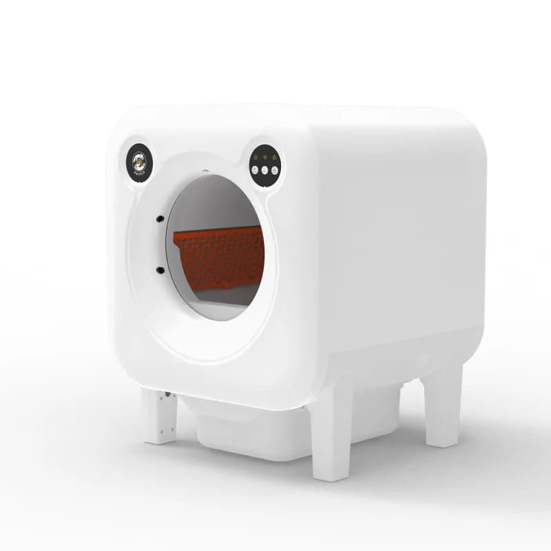 Lettiera Intelligente Completamente Automatica Extra Large Autopulente Deodorante Toilette per Gatti Anti-Schizzi