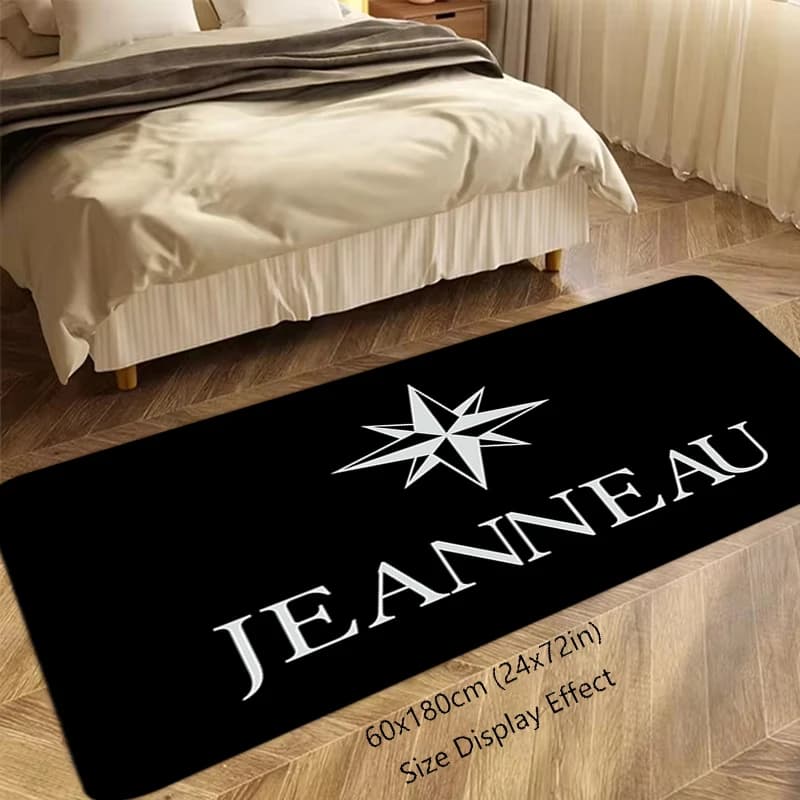 Welcome Mat for Entrance JEANNEAU Bathroom Corridor Cooking Taps Water-absorbed carpets Home decorations