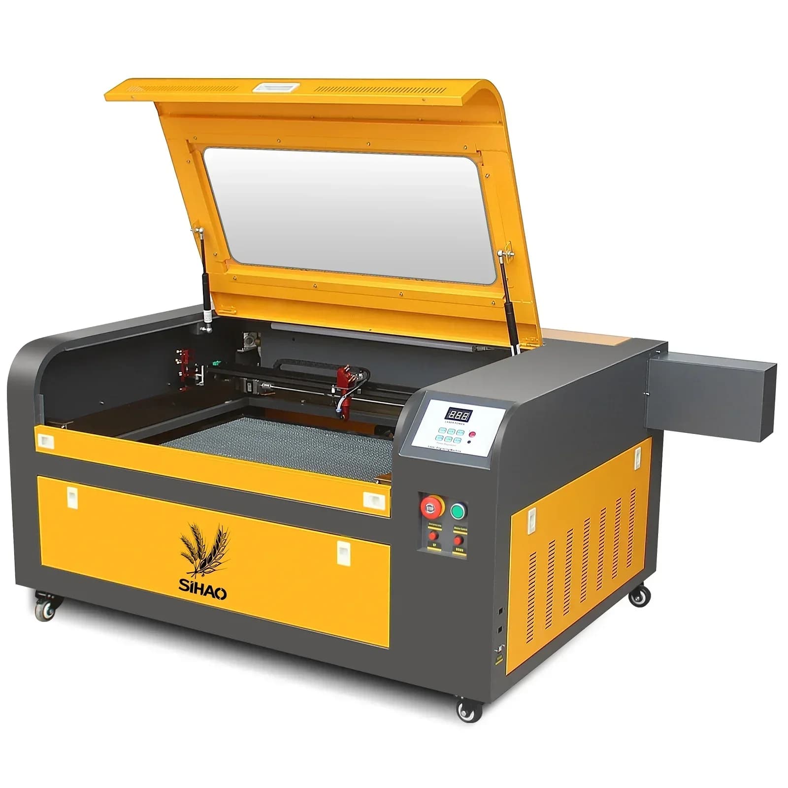 VEVOR Macchina per incisione laser Incisore laser CO2 50W 60W 80W 100W per tessuto acrilico Legno opere d'arte Strumenti in legno