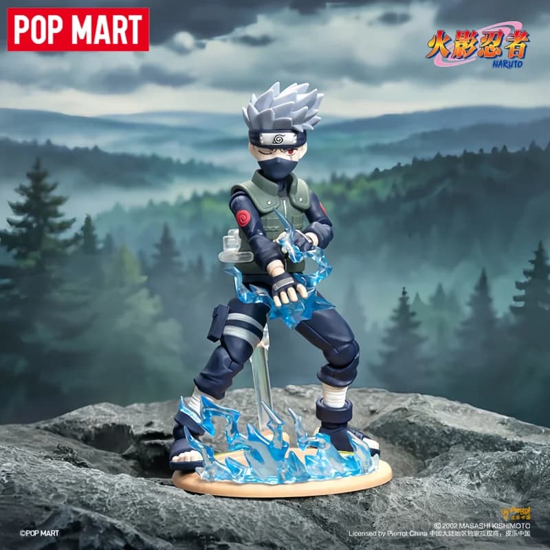 POP MART POP Action Classic NARUTO-Chunin NAME Exam Arc Series Blind Box Mystery Box Genuine Figurine Desktop Ornament Toys Gift