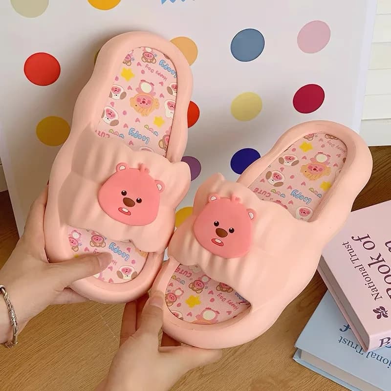 Nuove Ciabatte Estive da Donna con Design a Castoro, Morbide, Antiscivolo e Anti-odore, per Interni ed Esterni