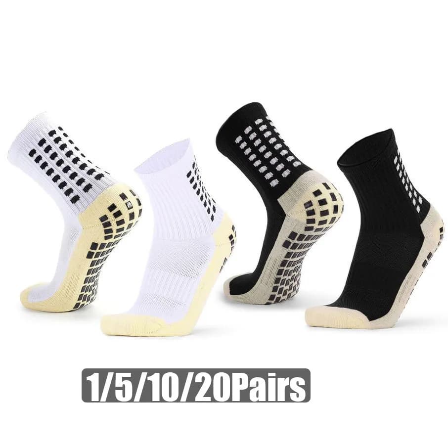 Calzini antiscivolo da uomo donna atletico calcio basket baseball rugby calcio ciclismo corsa skateboard esercizio