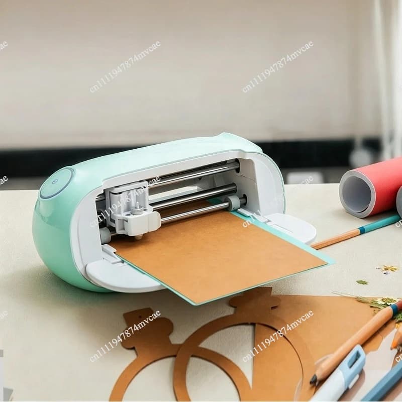 Mini-XR Die-Cut Machine Home Scanncut Hobby Craft Heat Transfer Vinyl Sticker Cutters Crafting Cutting Plotter for Cricu