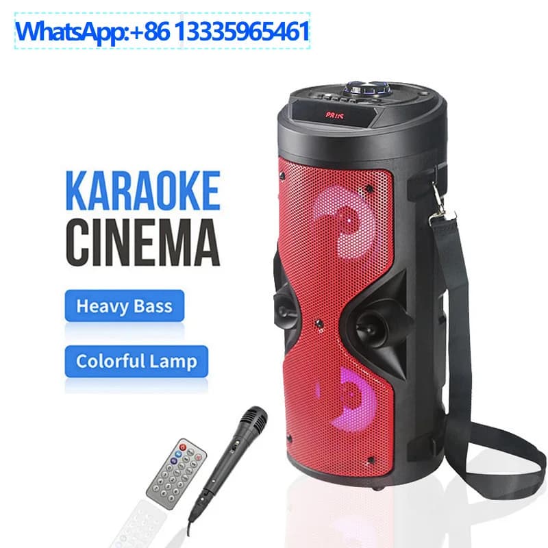 ZQS4209 ZQS4210 Sud America Africa Altoparlante Bluetooth portatile wireless esterno Telecomando Audio Karaoke