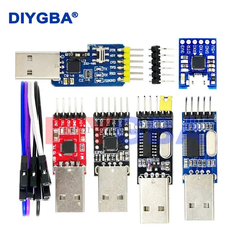CP2102 Micro USB 2.0 a UART TTL 5PIN Modulo connettore Convertitore seriale STC Sostituisci FT232 USB A TTL CH340G PL2303 per arduino